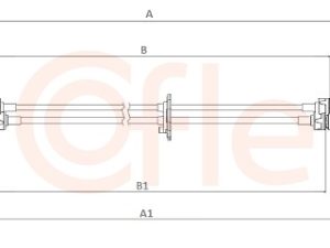 Cablu transmisie manuala COFLE 2CB.FO020 – FORD | AutoRival