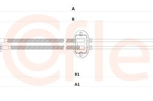 Cablu transmisie manuala COFLE 92.2CB.FO018 – FORD | AutoRival