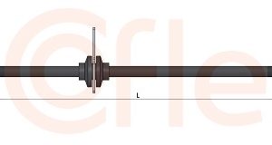 Furtun frana COFLE 92.BH.FD063 – FORD | AutoRival