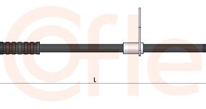 Furtun frana COFLE 92.BH.FD096 – FORD | AutoRival