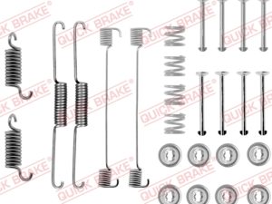 Set accesorii sabot de frana QUICK BRAKE 105-0514