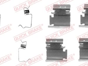 Set accesorii placute frana QUICK BRAKE 109-1218