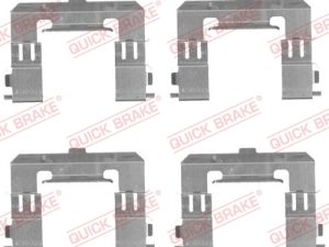 Set accesorii placute frana QUICK BRAKE 109-1715