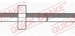Furtun frana QUICK BRAKE 22.106