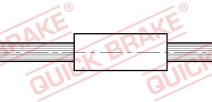 Furtun frana QUICK BRAKE 32.122