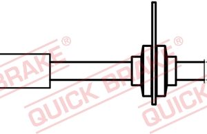 Furtun frana QUICK BRAKE 32.711