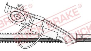 Furtun frana QUICK BRAKE 42.916