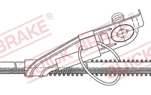 Furtun frana QUICK BRAKE 42.917