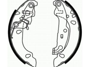 Set saboti frana ABE C0G052ABE – FORD | AutoRival