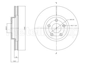 Disc frana CIFAM 800-1834C – FORD | AutoRival