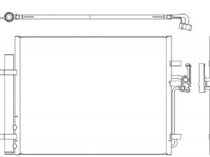 Condensator climatizare MTR 12133761 – imagine produs