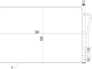 Condensator climatizare MTR 13054402