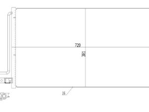 Condensator climatizare MTR 13054431 – imagine produs