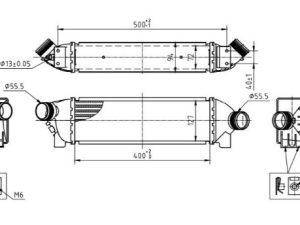 Intercooler compresor MTR 13054515