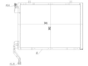 Condensator climatizare MTR 13054535