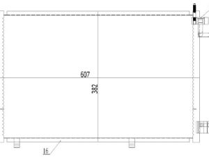 Condensator climatizare MTR 13054604