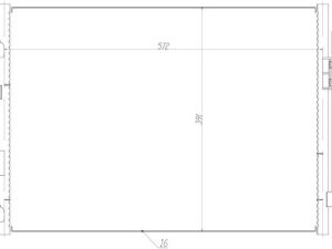 Condensator climatizare MTR 13054643 – imagine produs