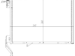 Condensator climatizare MTR 13054644