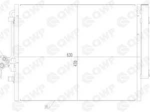 Condensator climatizare QWP WAC201 – FORD | AutoRival
