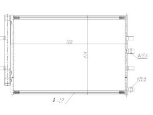 Condensator climatizare QWP WAC398 – imagine produs