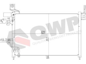 Condensator climatizare QWP WAC509 – FORD | AutoRival