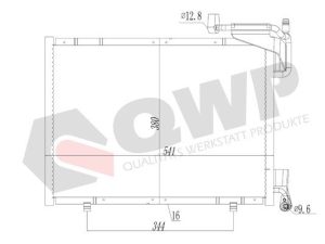 Condensator climatizare QWP WAC511 – FORD | AutoRival