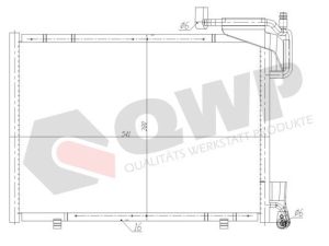 Condensator climatizare QWP WAC512 – FORD | AutoRival