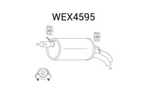 Toba esapament finala QWP WEX4595 – FORD | AutoRival