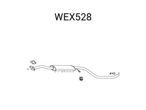 Toba esapamet intermediara QWP WEX528 – FORD | AutoRival