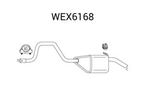 Toba esapament finala QWP WEX6168 – FORD | AutoRival