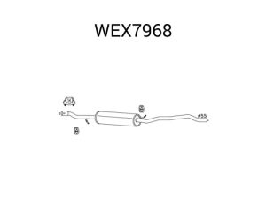 Toba esapamet intermediara QWP WEX7968 – FORD | AutoRival