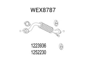 Racord evacuare QWP WEX8787 – FORD | AutoRival
