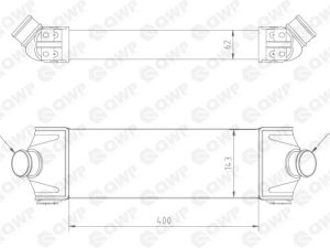 Intercooler compresor QWP WIC115 – FORD | AutoRival