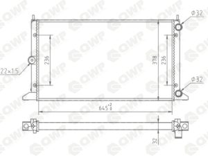 Radiator racire motor QWP WRA189 – FORD | AutoRival