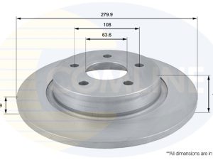 Disc frana COMLINE ADC1229 – FORD | AutoRival
