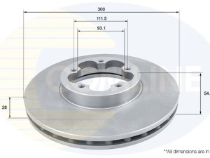 Disc frana COMLINE ADC1232V – FORD | AutoRival