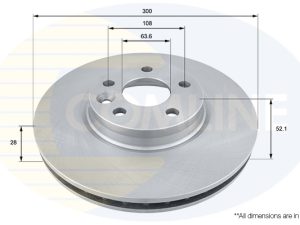 Disc frana COMLINE ADC1237V – FORD | AutoRival