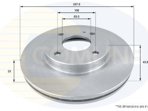 Disc frana COMLINE ADC1243V – FORD | AutoRival