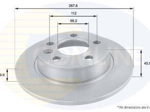 Disc frana COMLINE ADC1429 – FORD | AutoRival