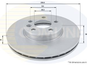 Disc frana COMLINE ADC1430V – FORD | AutoRival