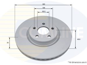 Disc frana COMLINE ADC5083V – FORD | AutoRival