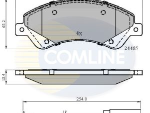 Set placute frana COMLINE CBP21511 – FORD | AutoRival