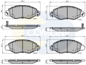 Set placute frana COMLINE CBP31107 – FORD | AutoRival