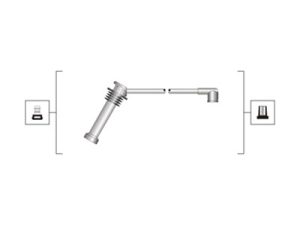 Set cablaj aprindere MAGNETI MARELLI 941319170038 – FORD | AutoRival