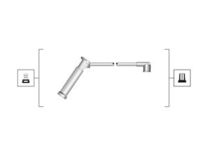 Set cablaj aprindere MAGNETI MARELLI 941319170084 – FORD | AutoRival