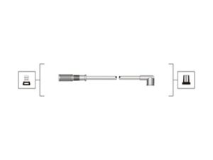 Set cablaj aprindere MAGNETI MARELLI 941319170098 – FORD | AutoRival