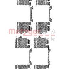 Set accesorii placute frana METZGER 109-1730 – FORD | AutoRival