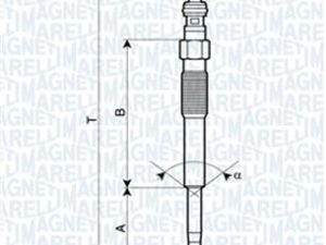 Bujie incandescenta MAGNETI MARELLI 062900080304 – FORD | AutoRival