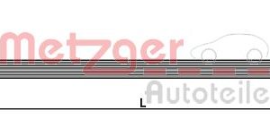 Furtun frana METZGER 4110134 – FORD | AutoRival