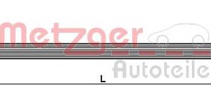 Furtun frana METZGER 4110450 – FORD | AutoRival